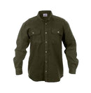 HEAVY WEIGHT SOLID FLANNEL SHIRT