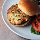 AMYLU CARAMELIZED ONION & AGED WHITE CHEDDAR CHICKEN BURGER (4 PACK)