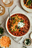 AUNT DOT'S HOT CHILI WITH NO BEANS