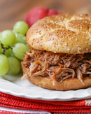 HARDWOOD SMOKED PULLED PORK
